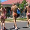 neighbor yearns for a naked gift neighborhood